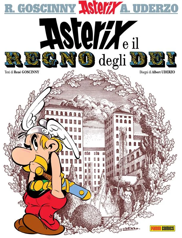 Asterix e il Regno degli dei copertina