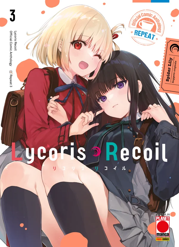 Lycoris Recoil Repeat 3 copertina