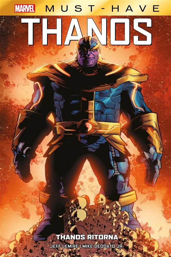 Copertina di Marvel Must-Have: Thanos - Thanos ritorna — Volume 55