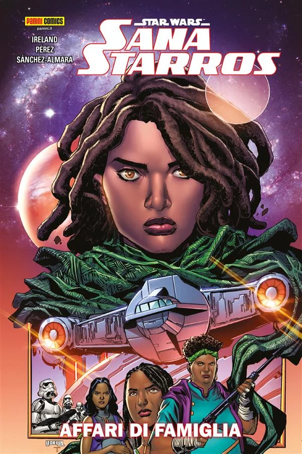 Copertina di Star Wars: Sana Starros - Affari di Famiglia — Volume 1