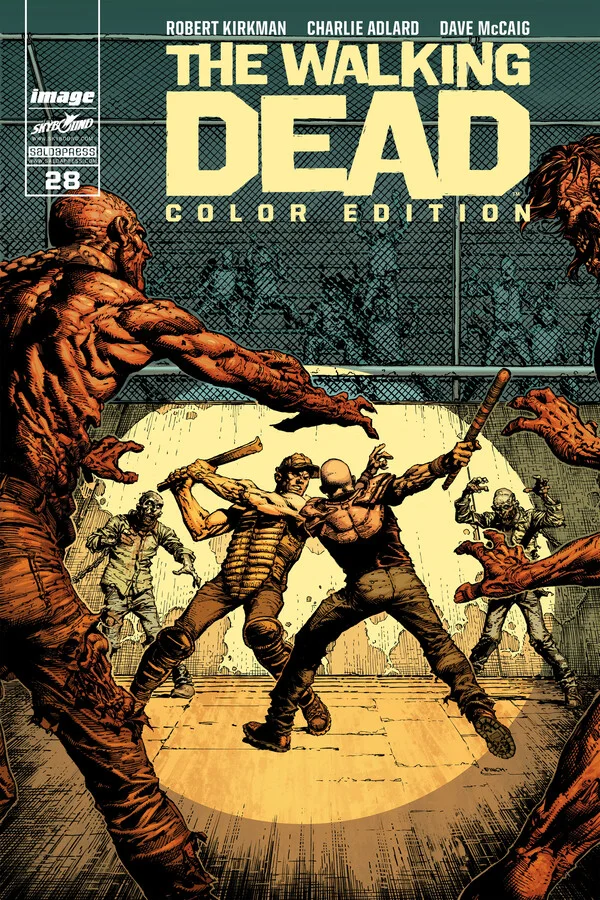 The Walking Dead Color Edition #28 copertina