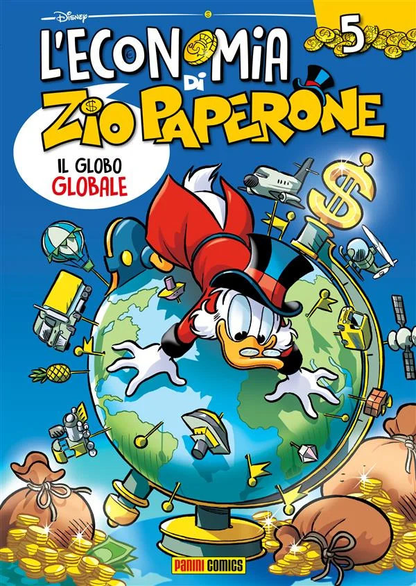 L'Economia di Zio Paperone 5 copertina