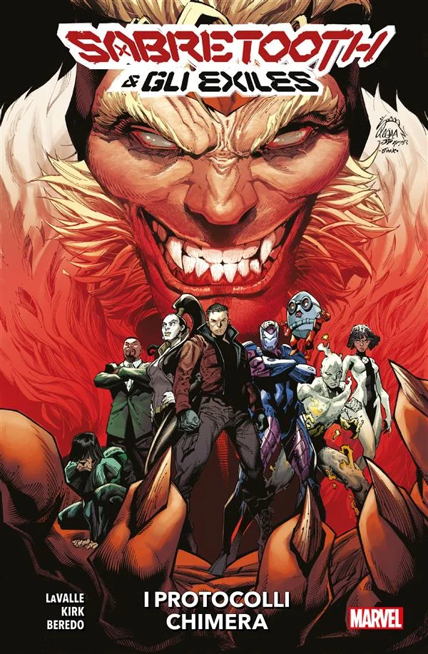 Copertina di Sabretooth & gli Exiles - I Protocolli Chimera — Volume 1