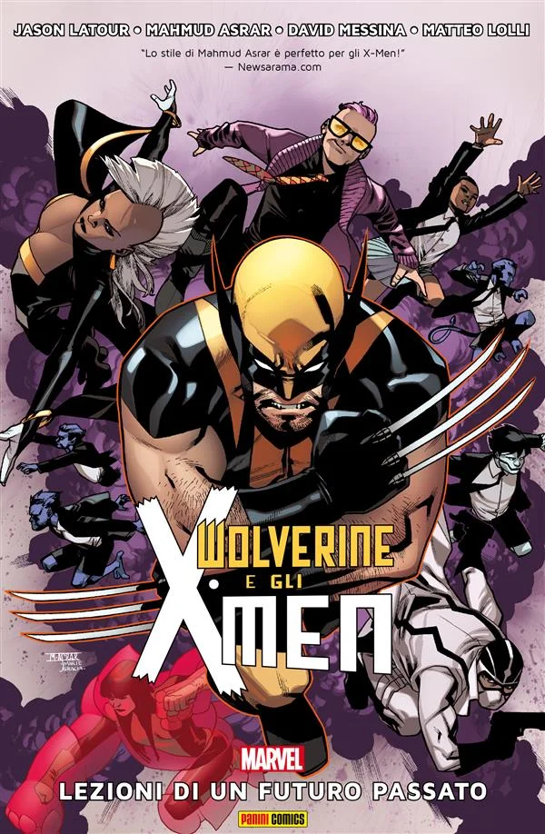 Copertina di Wolverine e gli X-Men — Volume 6