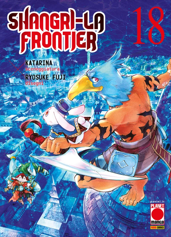 Shangri-La Frontier 18 copertina