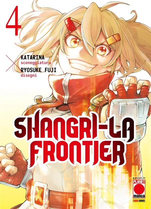 Shangri-La Frontier 4 copertina