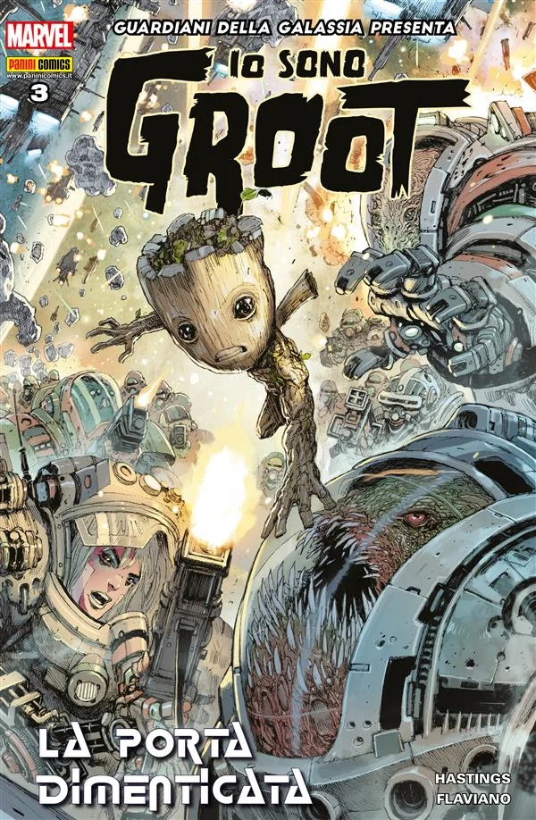 Guardiani della Galassia Presenta: Io sono Groot copertina