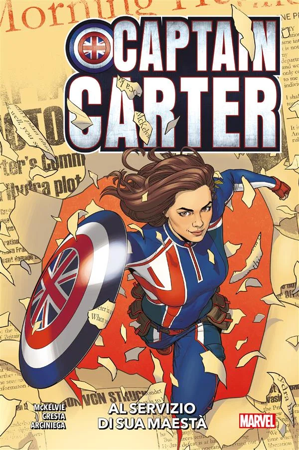 Copertina di Captain Carter - Al servizio di Sua Maestà — Volume 32
