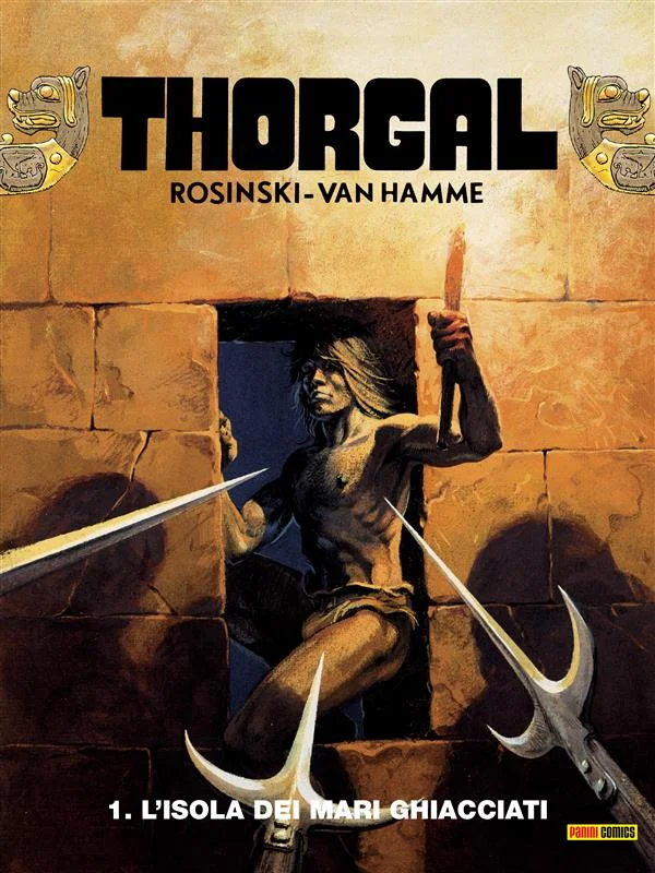 Thorgal 1. L'isola dei mari ghiacciati copertina