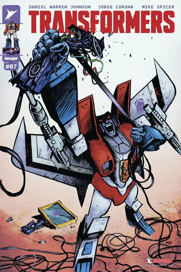 Transformers #7 copertina