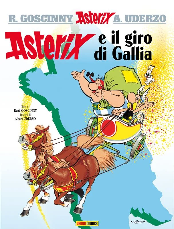 Asterix e il giro di Gallia copertina