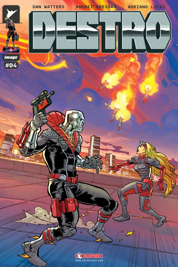 Road to G.I.Joe: Destro #4 copertina