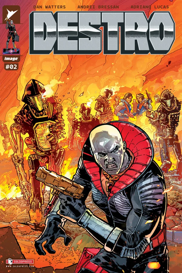 Road to G.I.Joe: Destro #2 copertina