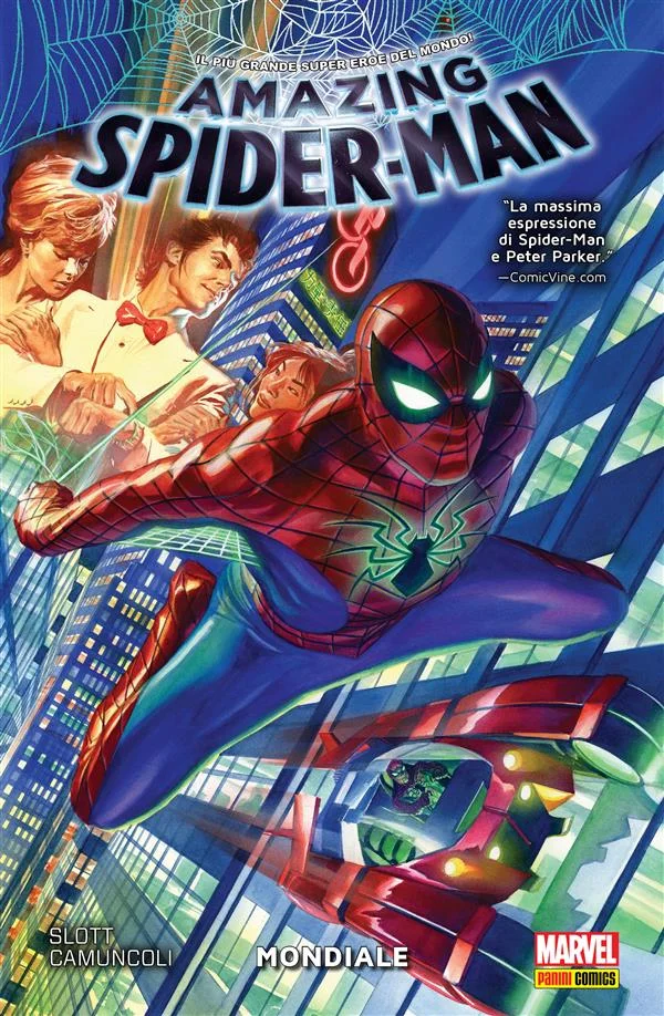 Copertina di Amazing Spider-Man (2015) 1