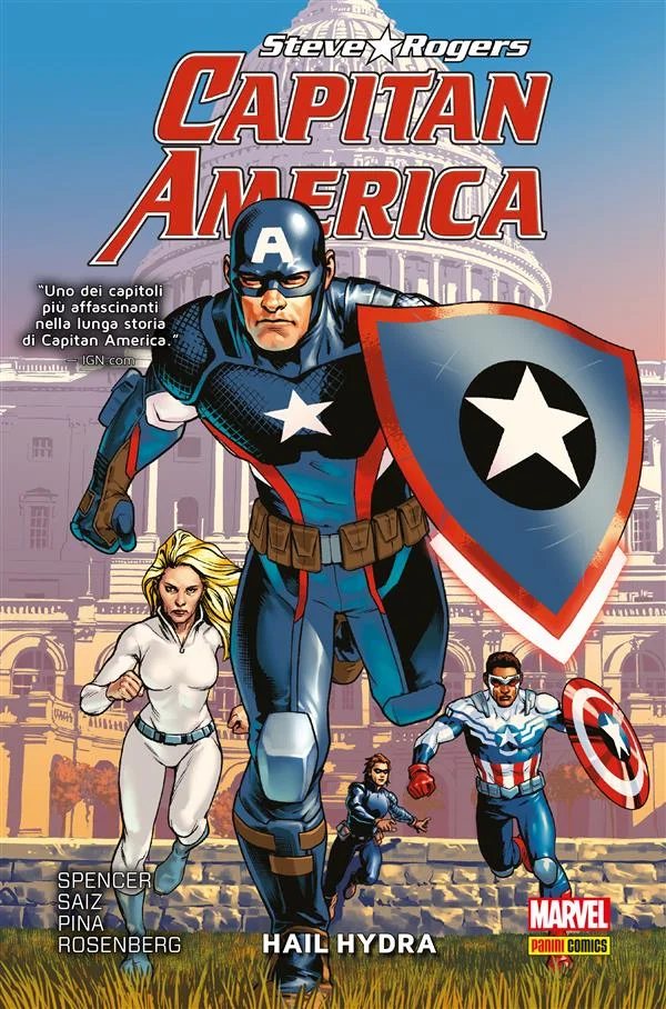 Copertina di Capitan America: Steve Rogers (2017) 1