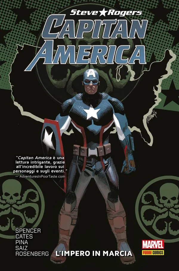Copertina di Capitan America: Steve Rogers (2017) — Volume 2
