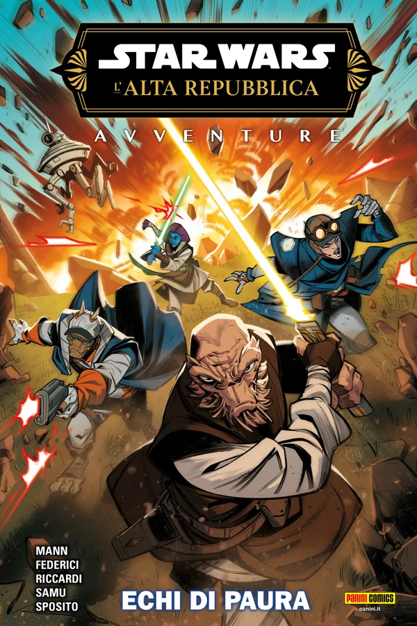 Star Wars: L'Alta Repubblica Avventure - Echi di paura copertina