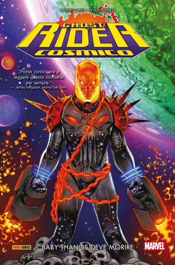 Ghost Rider Cosmico - Baby Thanos deve morire copertina