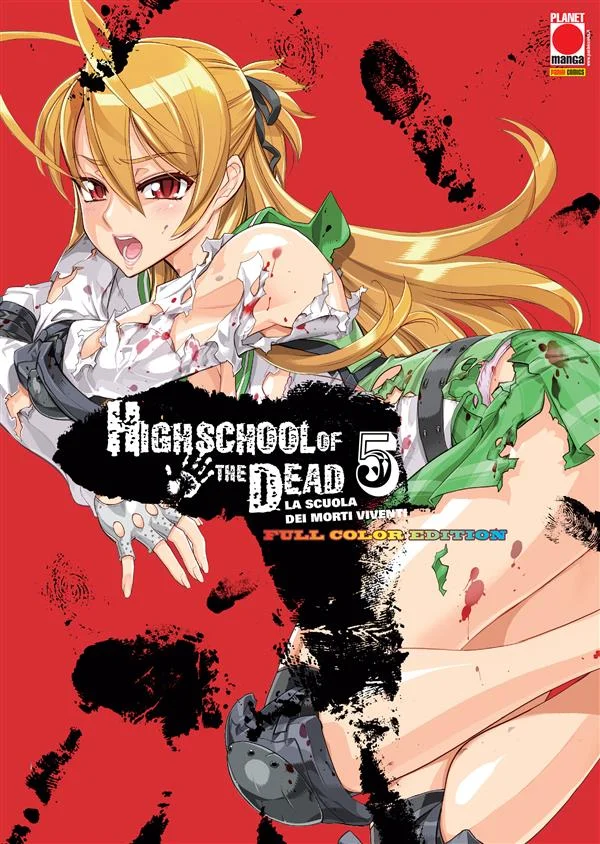 Highschool of the Dead: La scuola dei morti viventi - Full Color Edition 5 copertina