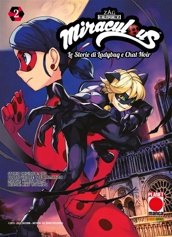 Miraculous – Le Storie di Ladybug e Chat Noir 2 copertina