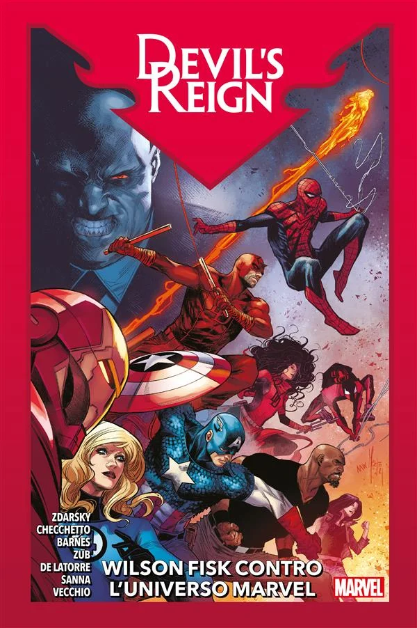 Copertina di Devil’s Reign: Wilson Fisk contro l’Universo Marvel — Volume 1