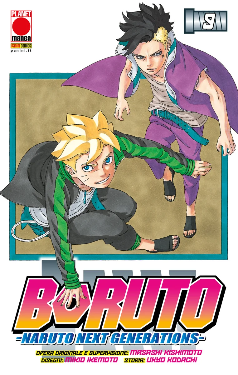 Boruto - Naruto Next Generations 9 copertina