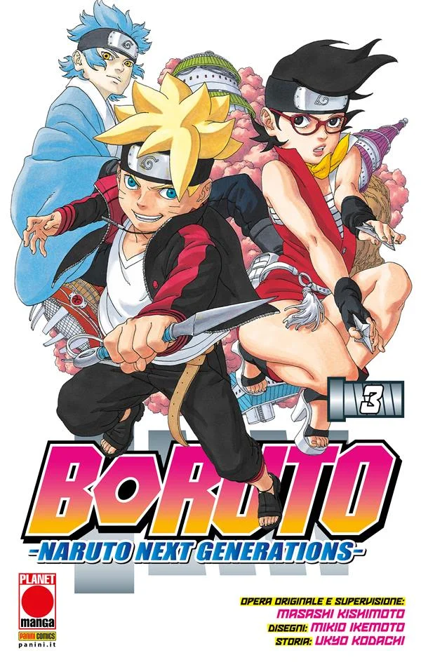 Boruto - Naruto Next Generations 3 copertina