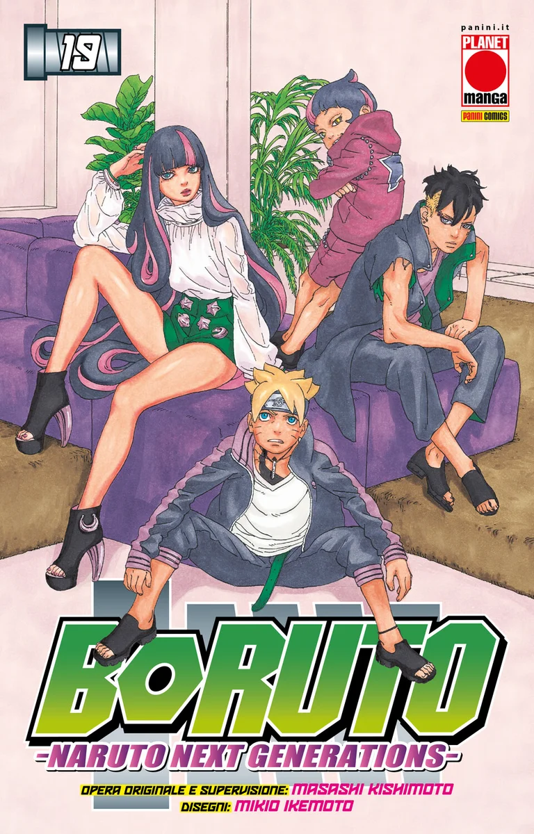 Boruto - Naruto Next Generations 19 copertina