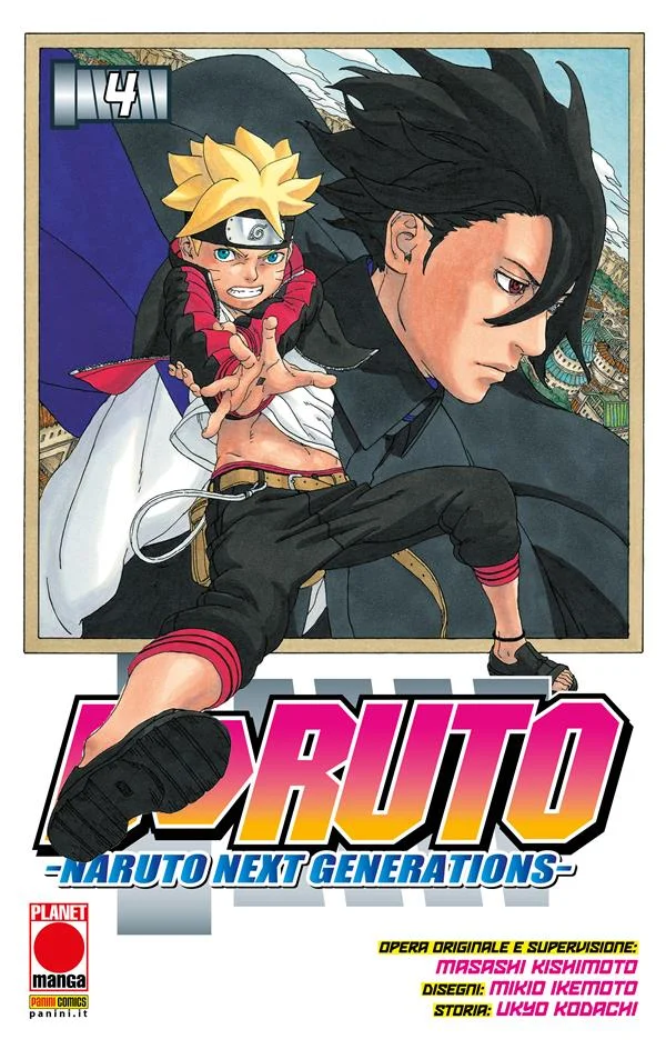 Boruto - Naruto Next Generations 4 copertina