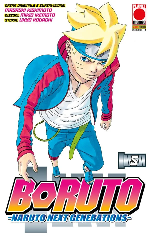 Boruto - Naruto Next Generations 5 copertina