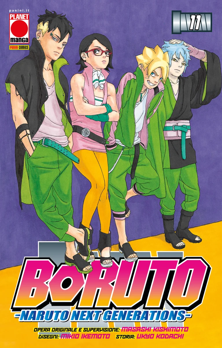 Boruto - Naruto Next Generations 11 copertina