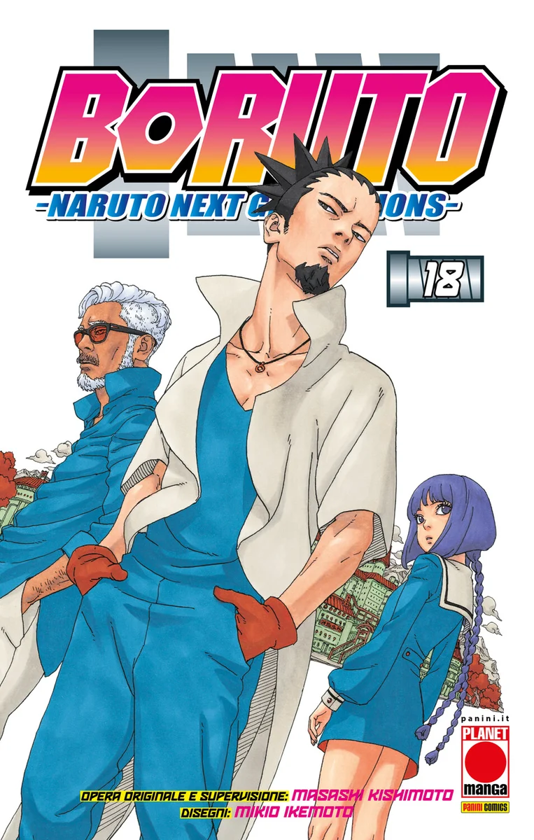 Boruto - Naruto Next Generations 18 copertina