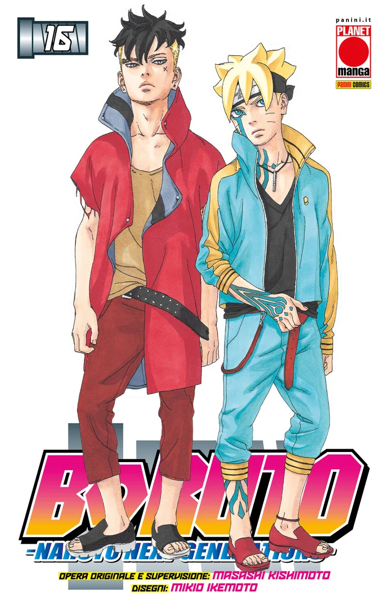 Boruto - Naruto Next Generations 16 copertina