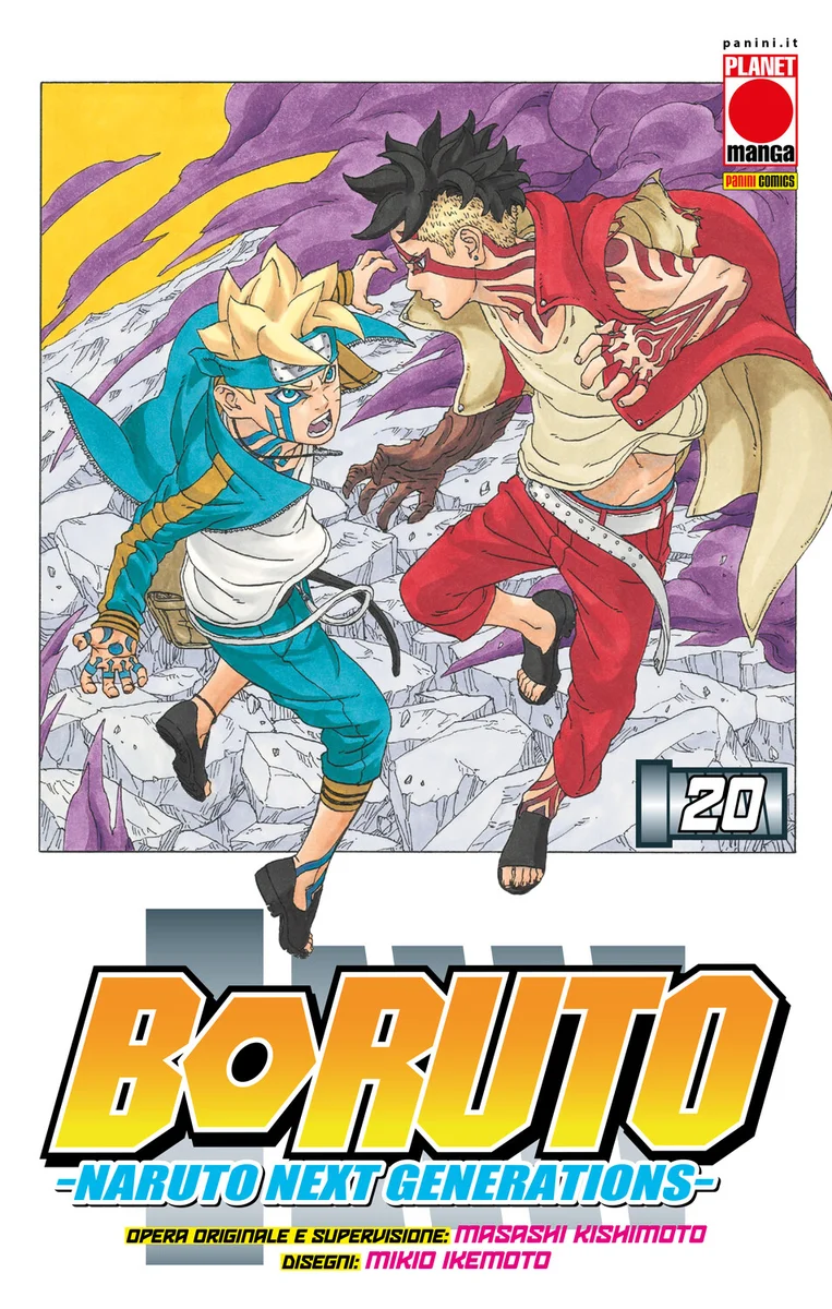 Boruto - Naruto Next Generations 20 copertina
