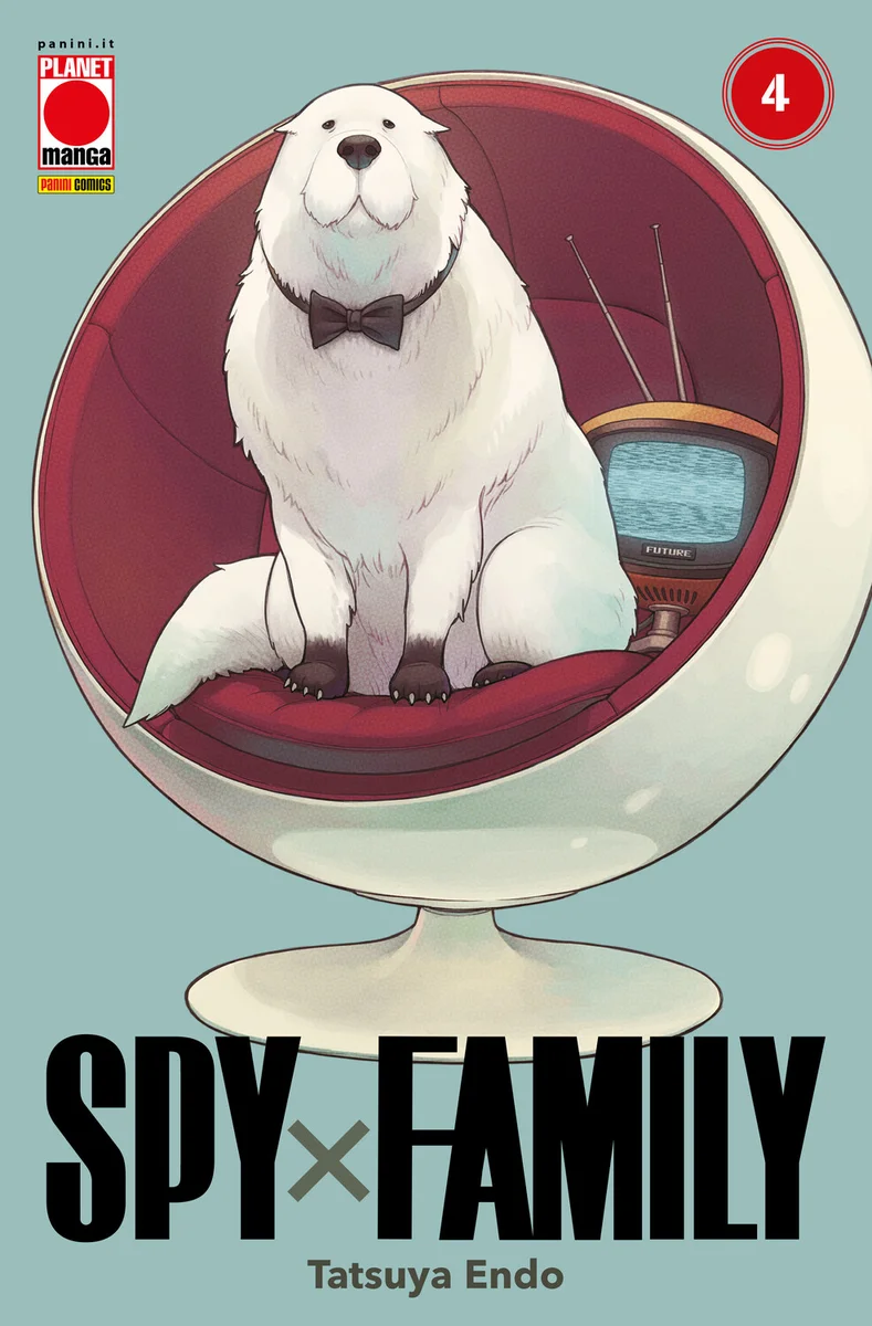 Spy x Family 4 copertina