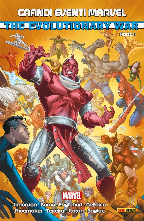 Copertina di Evolutionary War 1 — Volume 20