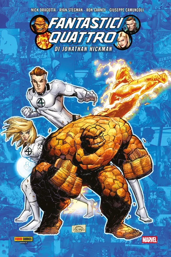 Copertina di Fantastici Quattro di Jonathan Hickman 4