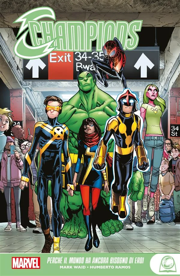 Copertina di Marvel Young Adult: Champions — Volume 1