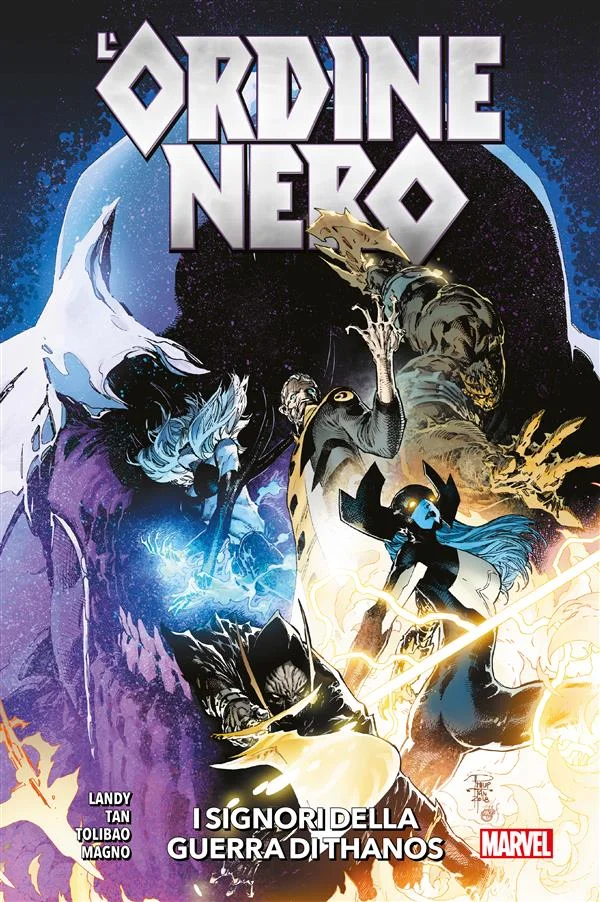 Copertina di L'ordine Nero: I signori della guerra di Thanos — Volume 4